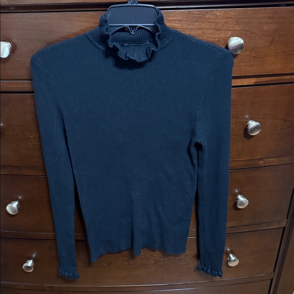 Express Black Turtleneck Sweater